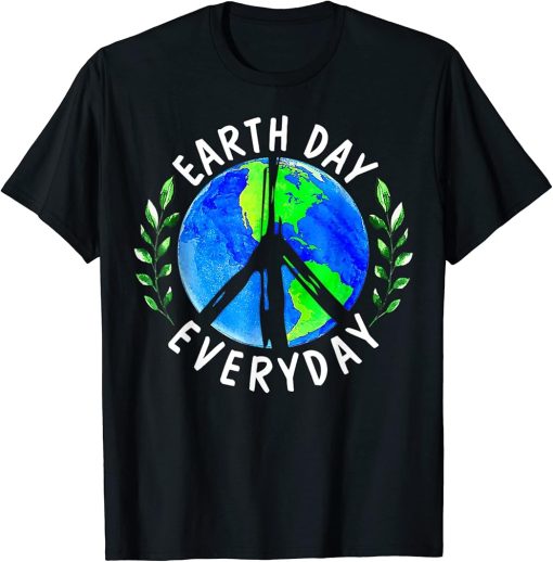 Earth Day Everyday Protect Our Planet Save Mother Earth T-Shirt